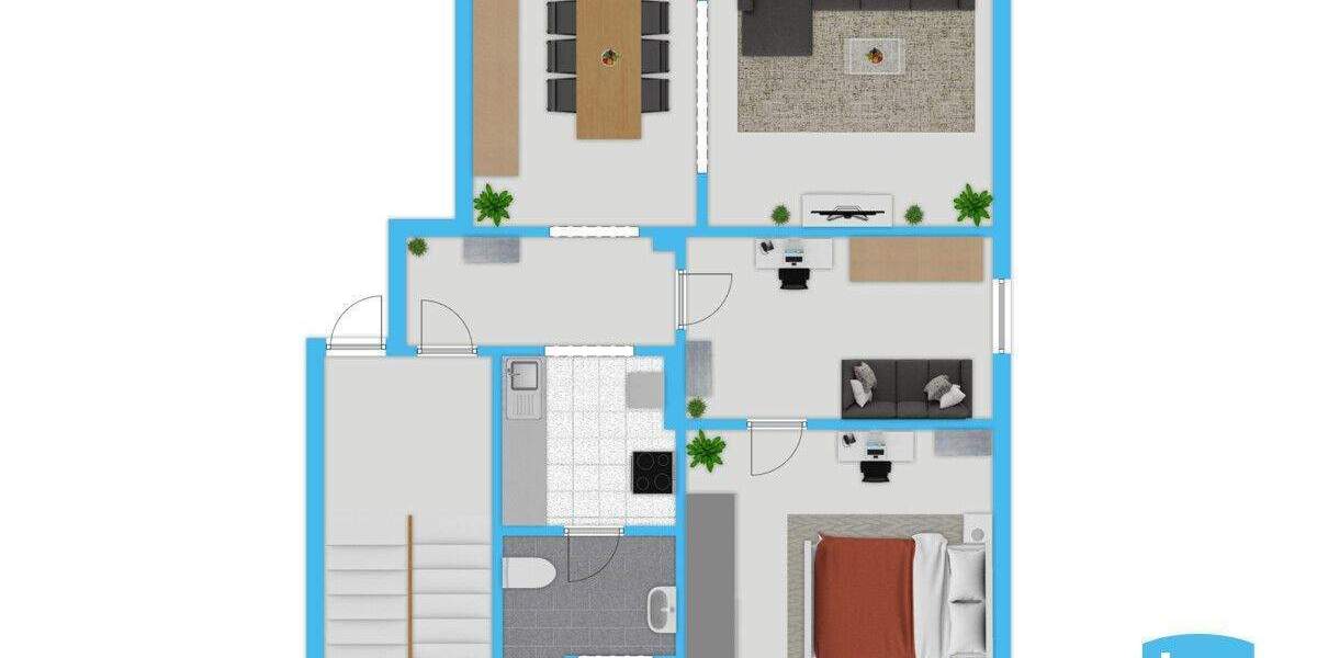 Ein Platz in der ersten Reihe - Wohnen mit Blick auf den Nord-Ostsee-Kanal 3 zimmer