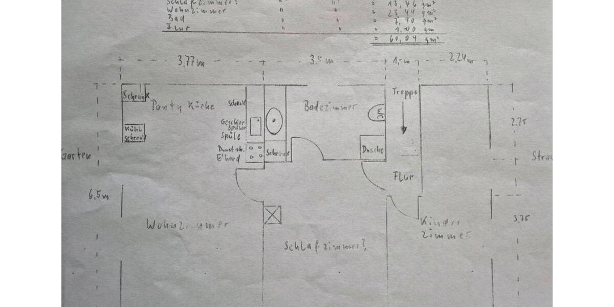 Dachgeschoßwohnung Kiel Friedrichsort - 2.5 Zimmer, 50 m&sup2;, 780&euro; | Angebot:26281761
