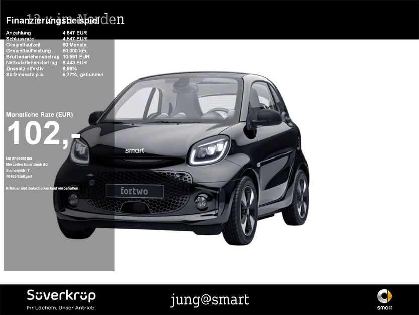 Smart ForTwo 44.078 km 12.790 € Kiel 24109