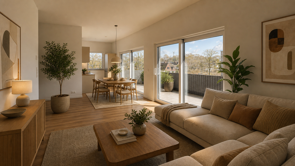 Etagenwohnung Mönkeberg - 3 Zimmer, 89 m&sup2;, 1.430&euro; | Angebot:26846734