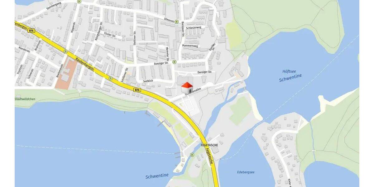 Etagenwohnung Plön - 2 Zimmer, 41 m&sup2;, 145.000&euro; | Angebot:26540963