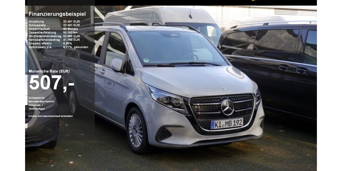 Mercedes-Benz V 220 9.999 km 64.260 € Kiel 24109