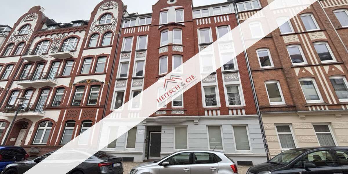 Etagenwohnung Kiel Ravensberg - 2 Zimmer, 48 m&sup2;, 189.000&euro; | Angebot:26973828