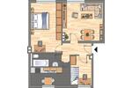 Etagenwohnung Kiel Gaarden-Ost - 2 Zimmer, 58 m&sup2;, 579&euro; | Angebot:26447250