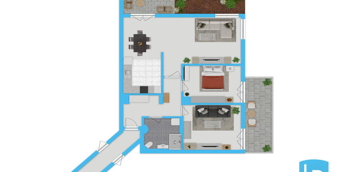 Etagenwohnung Plön - 3 Zimmer, 85 m&sup2;, 295.000&euro; | Angebot:26454496