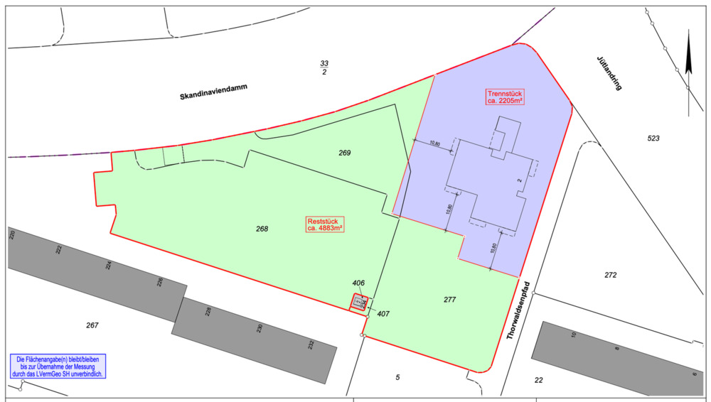 Grundstück Kiel Mettenhof - 1.950.000&euro; | Angebot:26188231