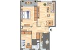 Erdgeschoßwohnung Melsdorf - 3 Zimmer, 66 m&sup2;, 619&euro; | Angebot:26652630