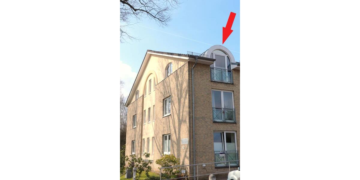 Dachgeschoßwohnung Kiel Ellerbek - 2 Zimmer, 50 m&sup2;, 748&euro; | Angebot:26050943