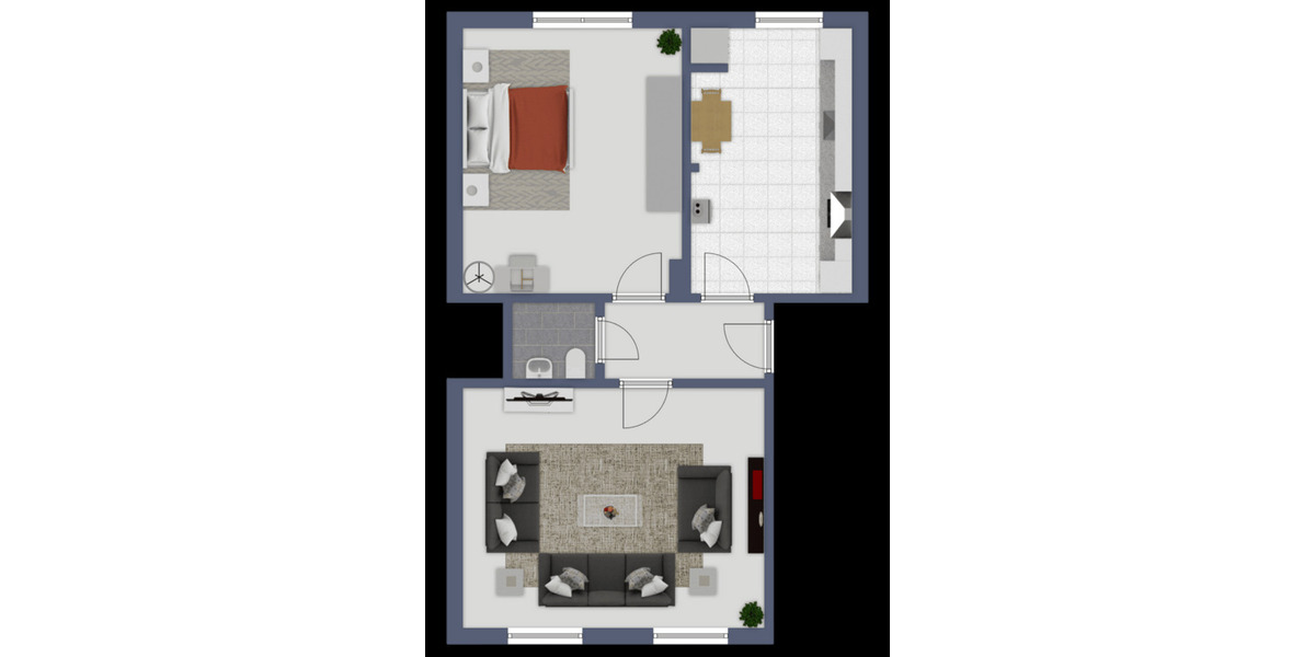 Etagenwohnung Kiel Neumühlen-Dietrichsdorf - 2 Zimmer, 45 m&sup2;, 489&euro; | Angebot:26826637