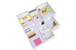 Praktische 4-Zimmer-Wohnung mit Vollbad, Gäste WC und Balkon