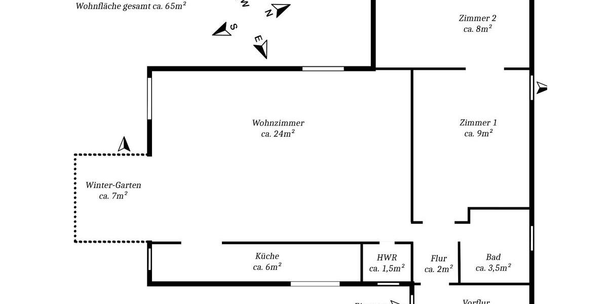 Bungalow Warder - 4 Zimmer, 88 m&sup2;, 269.000&euro; | Angebot:26689574