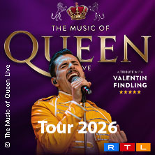 The Music Of Queen - Live - Tour 2026 02.08.2026 Freilichtbühne Krusenkoppel