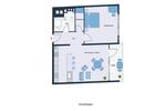 Etagenwohnung Kiel Friedrichsort - 2 Zimmer, 60 m&sup2;, 185.000&euro; | Angebot:27157065