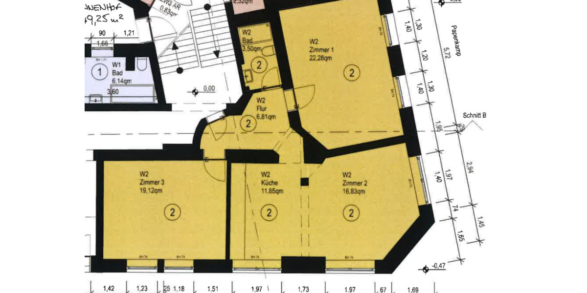 Charmante 3-Zimmer-Wohnung in Kiel-Südfriedhof 3 zimmer
