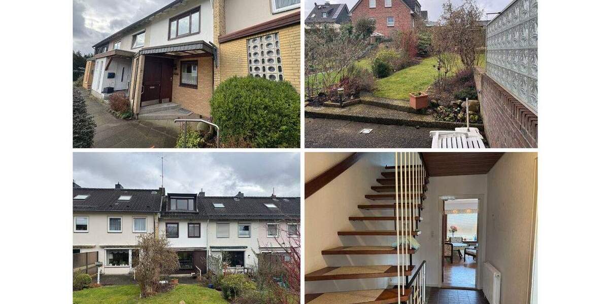 Reihenmittelhaus Kiel Hasseldieksdamm - 4 Zimmer, 103 m&sup2;, 299.000&euro; | Angebot:23935844