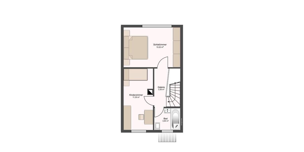 Reihenmittelhaus Kiel Suchsdorf - 3 Zimmer, 69 m&sup2;, 249.000&euro; | Angebot:26309883