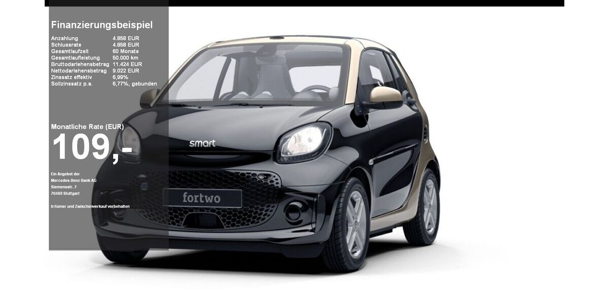 Smart ForTwo 24.941 km 13.680 &euro; Kiel 24109