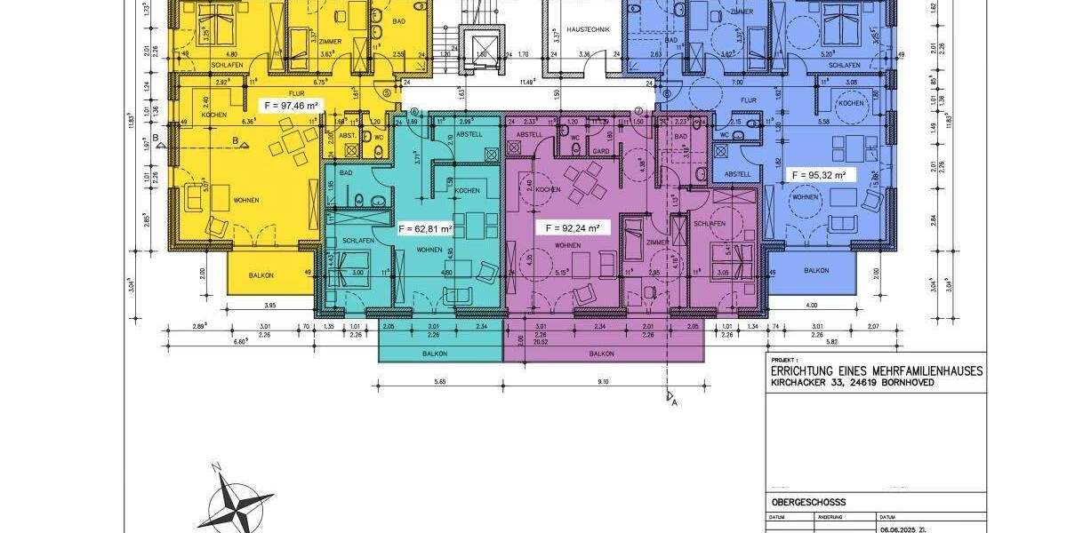 Etagenwohnung Bornhöved - 3 Zimmer, 92 m&sup2;, 339.000&euro; | Angebot:25744443