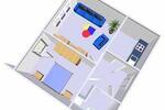 Etagenwohnung Quarnbek - 2 Zimmer, 45 m&sup2;, 520&euro; | Angebot:26544556
