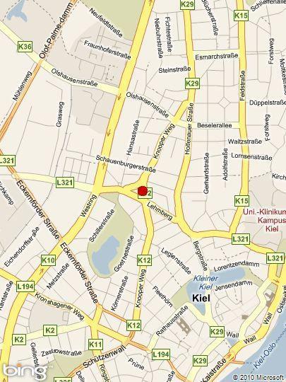Etagenwohnung Kiel Ravensberg - 2 Zimmer, 39 m&sup2;, 464&euro; | Angebot:26248247