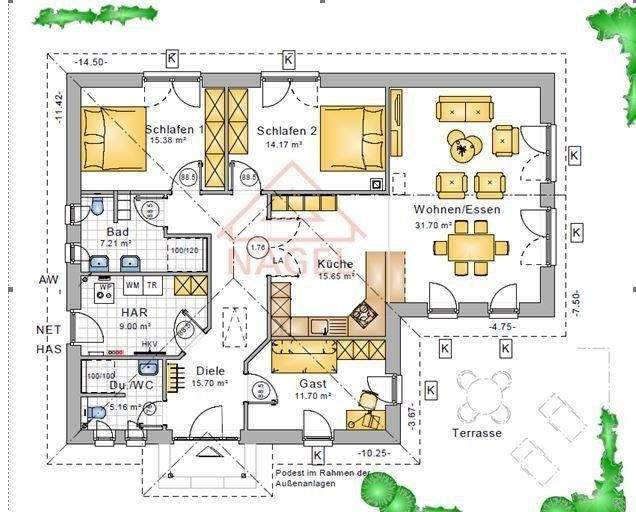 Bungalow Lutterbek - 4 Zimmer, 125 m&sup2;, 349.000&euro; | Angebot:25728933
