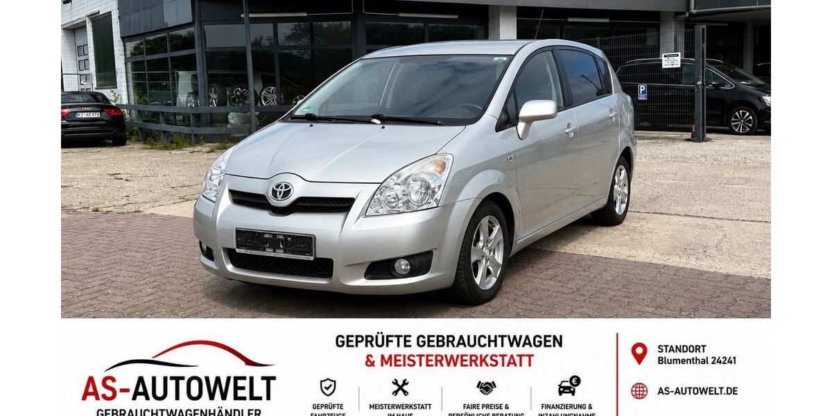 Toyota Corolla Verso 141.100 km 6.490 &euro; BLUMENTHAL 24241