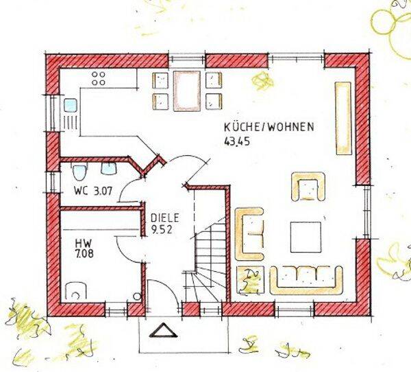 Einfamilienhaus Kiel Holtenau - 4 Zimmer, 120 m&sup2;, 598.000&euro; | Angebot:26758873