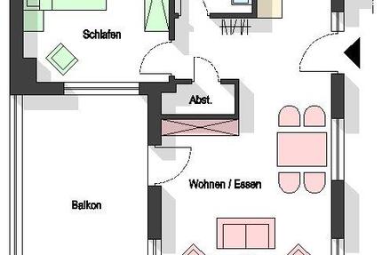 Wohnung Kiel Wik - 2 Zimmer, 63 m&sup2;, 870&euro; | Angebot:25977844