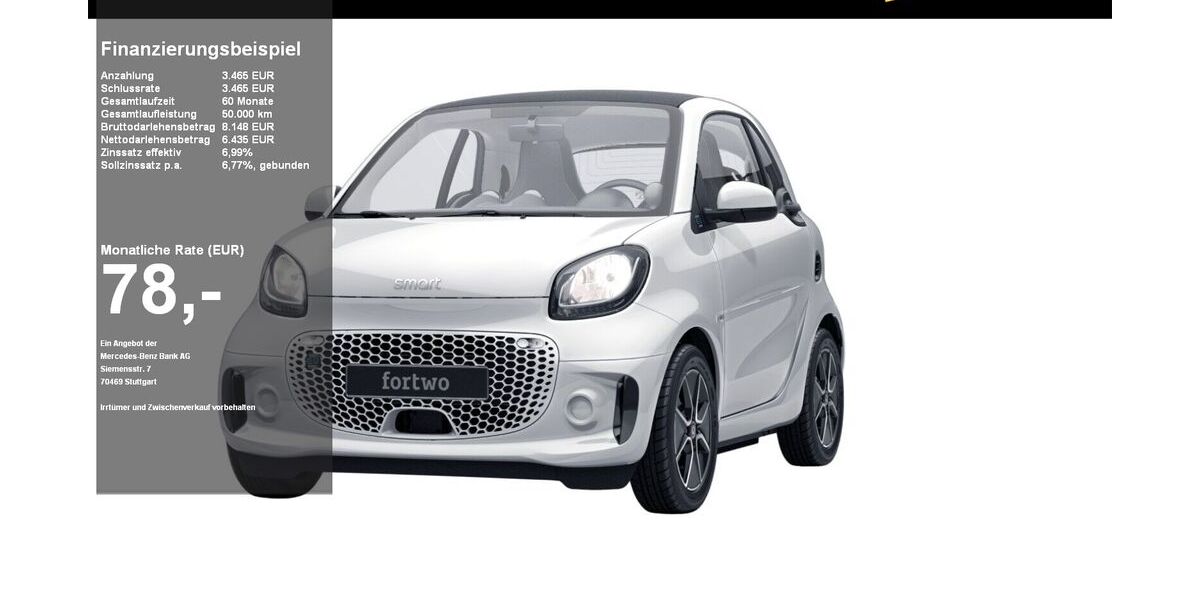 Smart ForTwo 25.122 km 9.600 &euro; Neumünster 24539