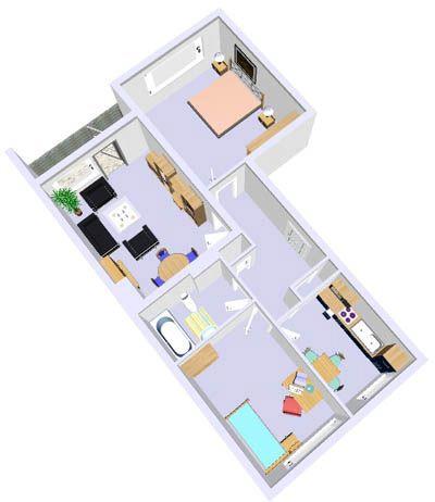 Etagenwohnung Kiel Gaarden-Ost - 3 Zimmer, 71 m&sup2;, 713&euro; | Angebot:24151587
