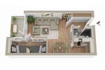 Etagenwohnung Wendtorf Marina Wendtorf - 2 Zimmer, 40 m&sup2;, 164.000&euro; | Angebot:26470781