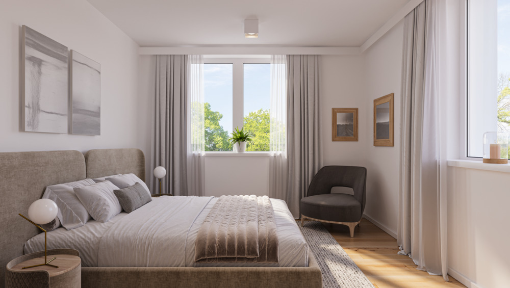 Etagenwohnung Eckernförde - 2 Zimmer, 52 m&sup2;, 298.000&euro; | Angebot:25744781