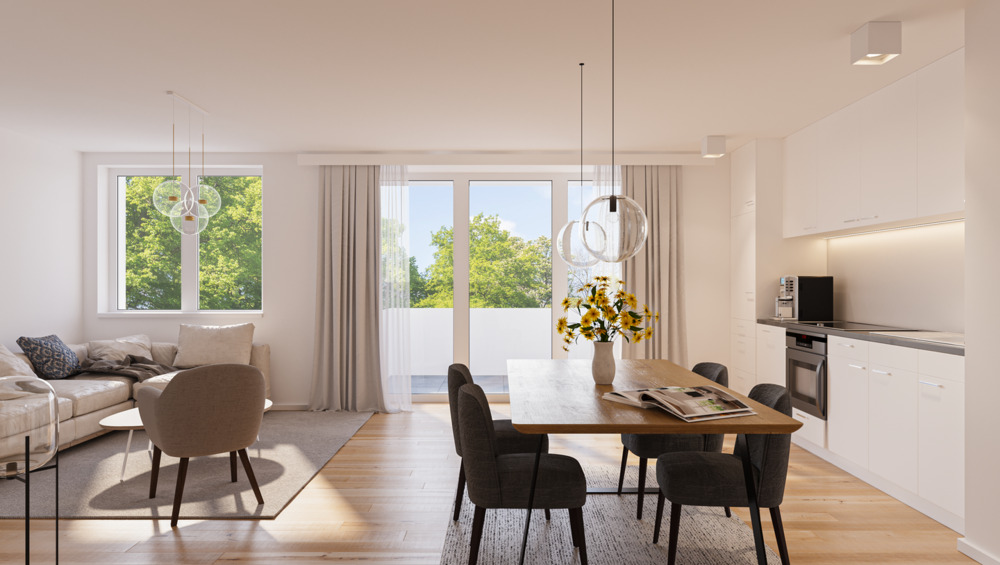 Etagenwohnung Eckernförde - 2 Zimmer, 65 m&sup2;, 349.000&euro; | Angebot:25802154