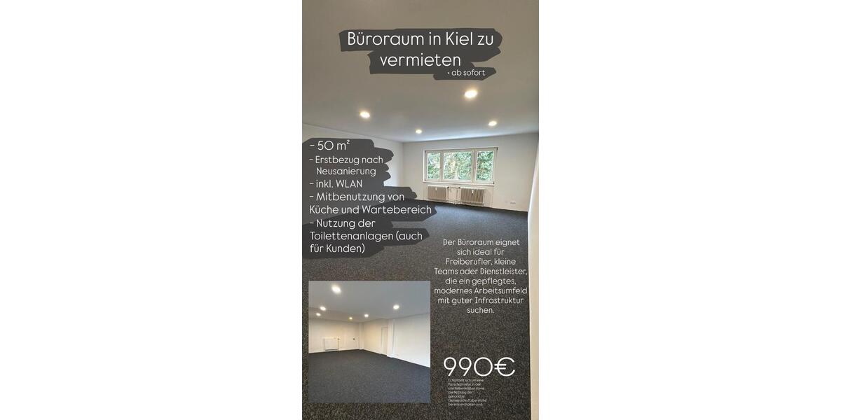 Gewerbeobjekt Molfsee - 990&euro; | Angebot:25925428