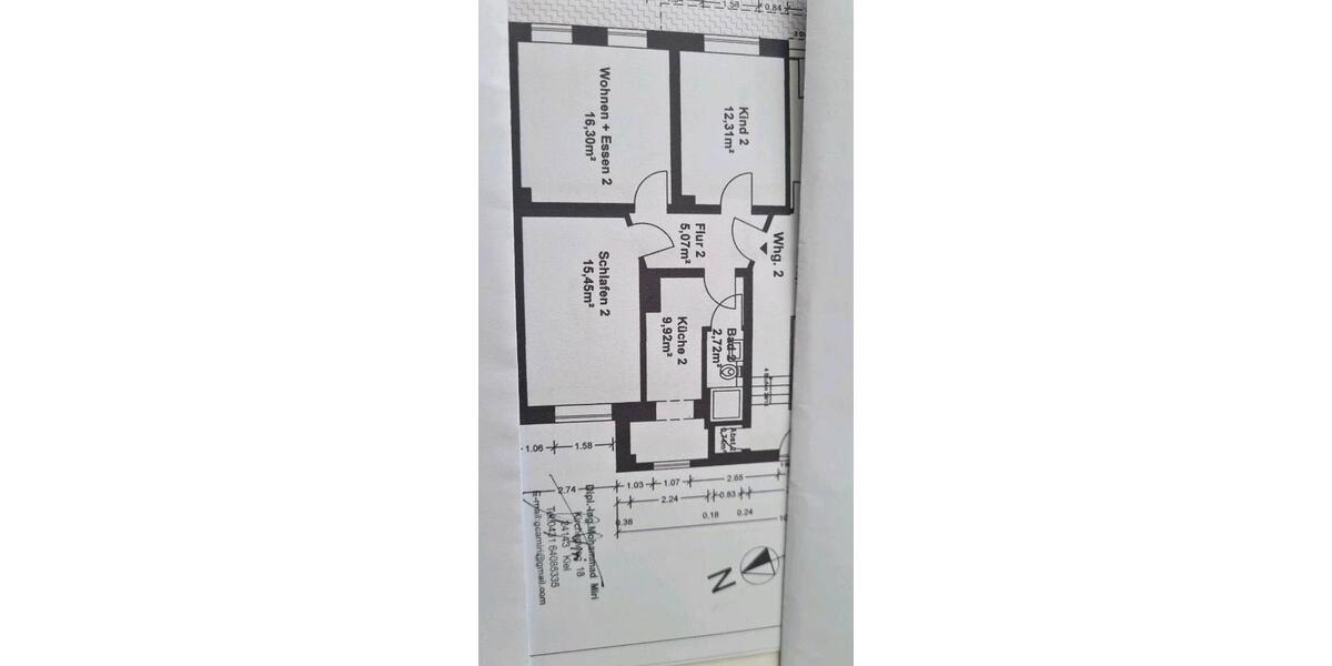 Erdgeschoßwohnung Kiel Elmschenhagen - 3 Zimmer, 65 m&sup2;, 245.000&euro; | Angebot:26404115