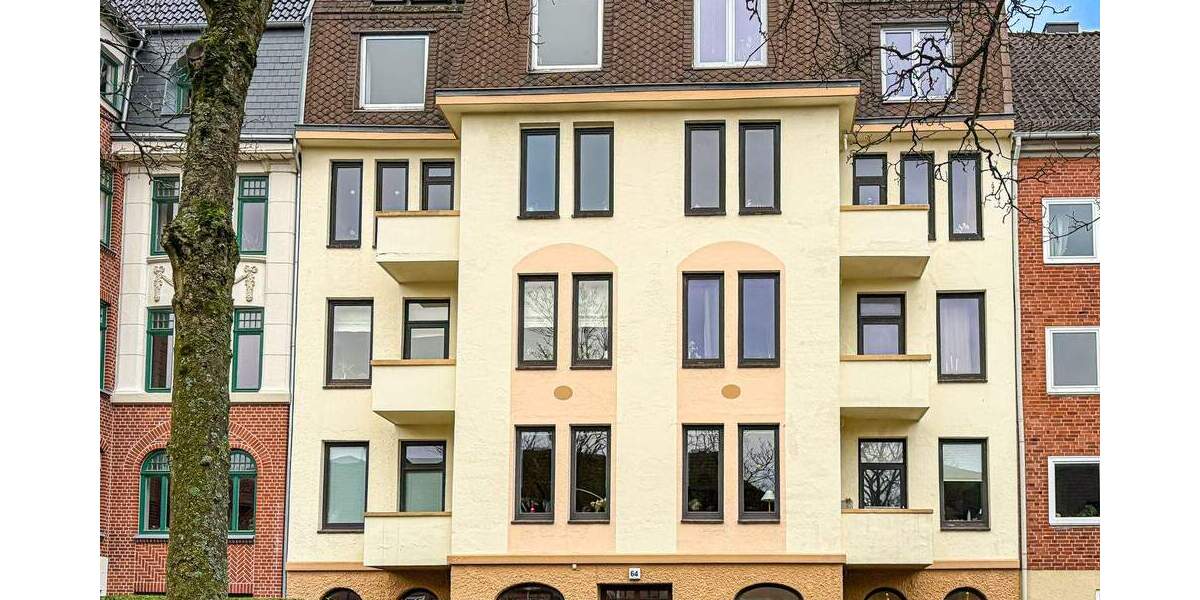 Etagenwohnung Kiel Ravensberg - 3 Zimmer, 84 m&sup2;, 275.000&euro; | Angebot:24155719