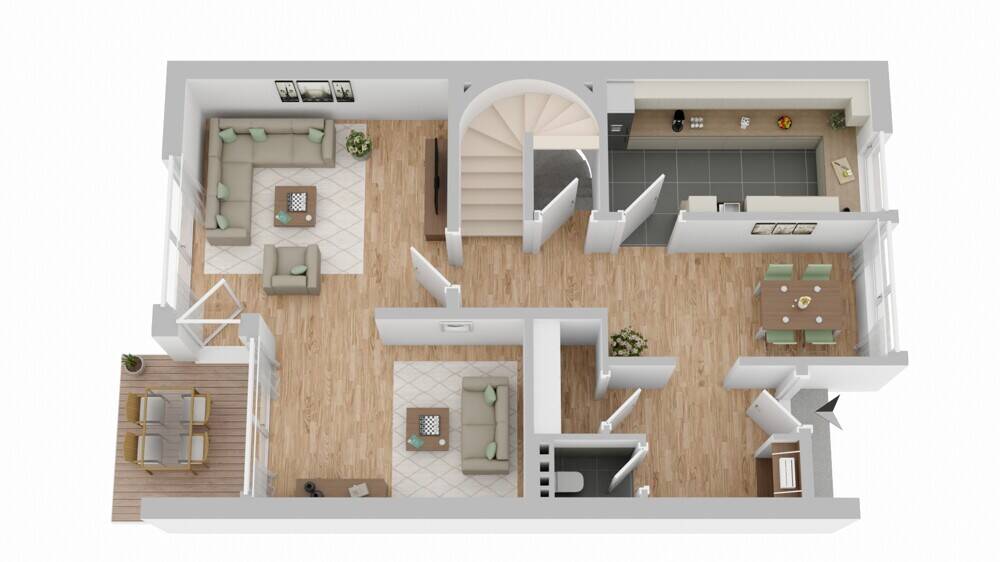 Doppelhaushälfte Heikendorf Altheikendorf - 5 Zimmer, 113 m&sup2;, 369.000&euro; | Angebot:26402257