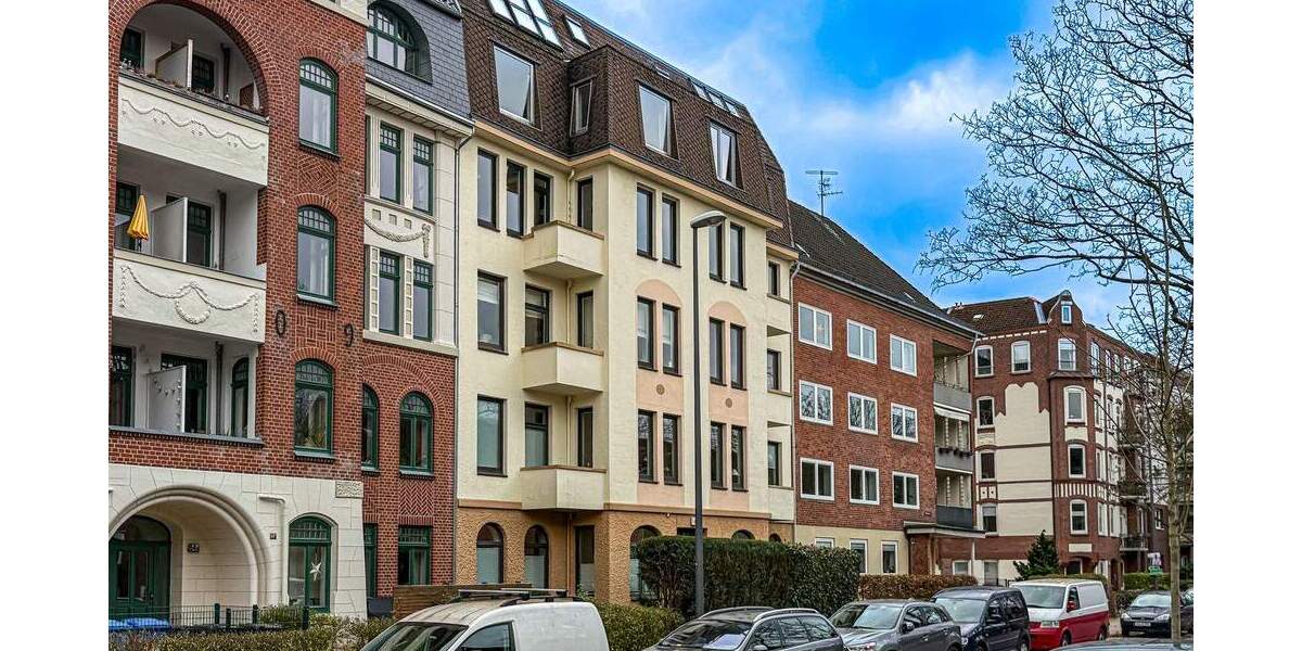 Etagenwohnung Kiel Ravensberg - 3 Zimmer, 84 m&sup2;, 275.000&euro; | Angebot:24155719