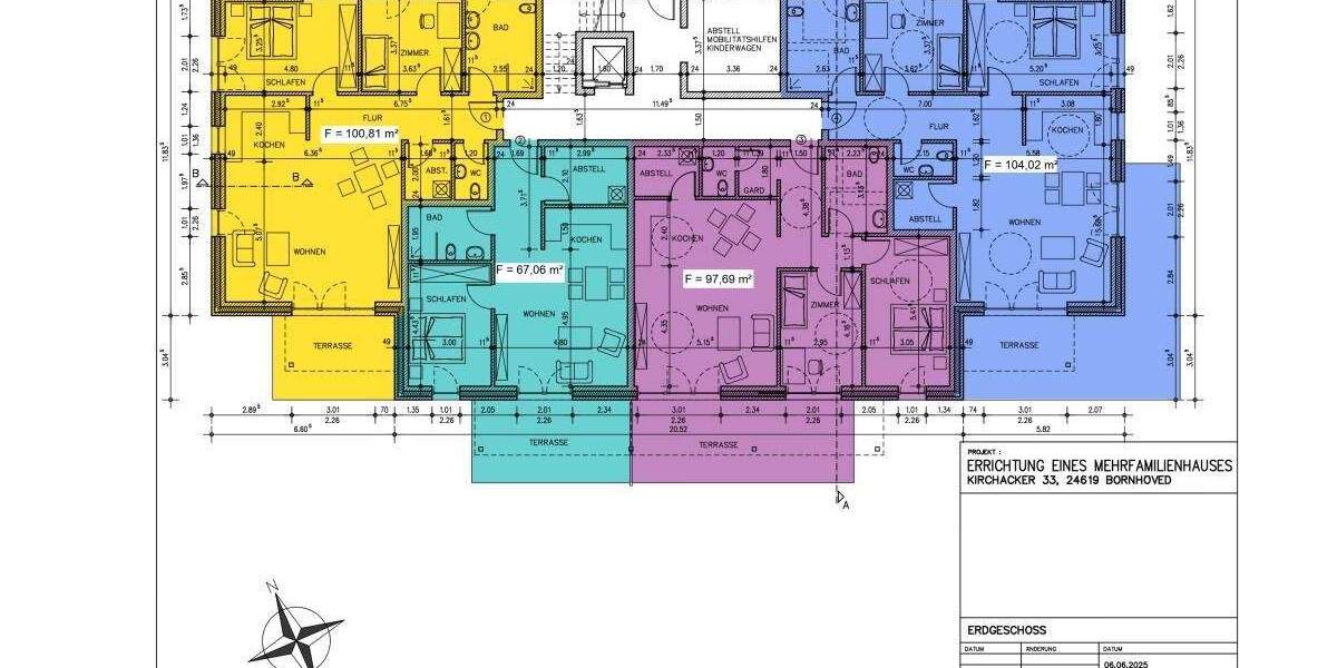 Etagenwohnung Bornhöved - 3 Zimmer, 97 m&sup2;, 365.000&euro; | Angebot:25780134