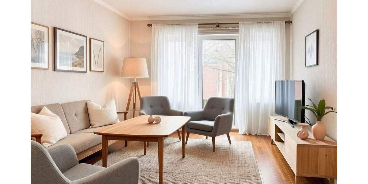 Terrassenwohnung Kiel Neumühlen-Dietrichsdorf - 2 Zimmer, 65 m&sup2;, 195.000&euro; | Angebot:25276465