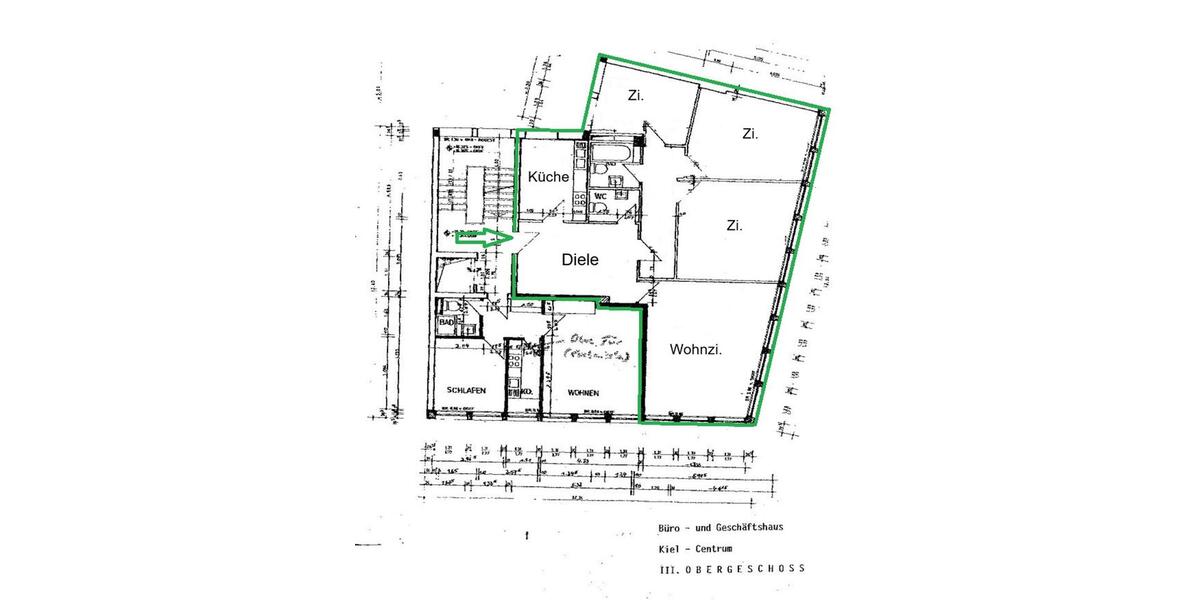 Attraktive 4-Zimmer Stadtwohnung - vis-á-vis der Nikolaikirche 4 zimmer