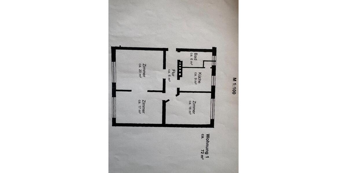 Etagenwohnung Molfsee - 3 Zimmer, 72 m&sup2;, 92.000&euro; | Angebot:26109226