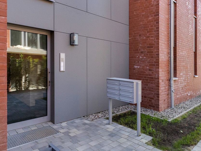 Erdgeschoßwohnung nach KFW40 EE Standard im Zentrum von Rieseby!