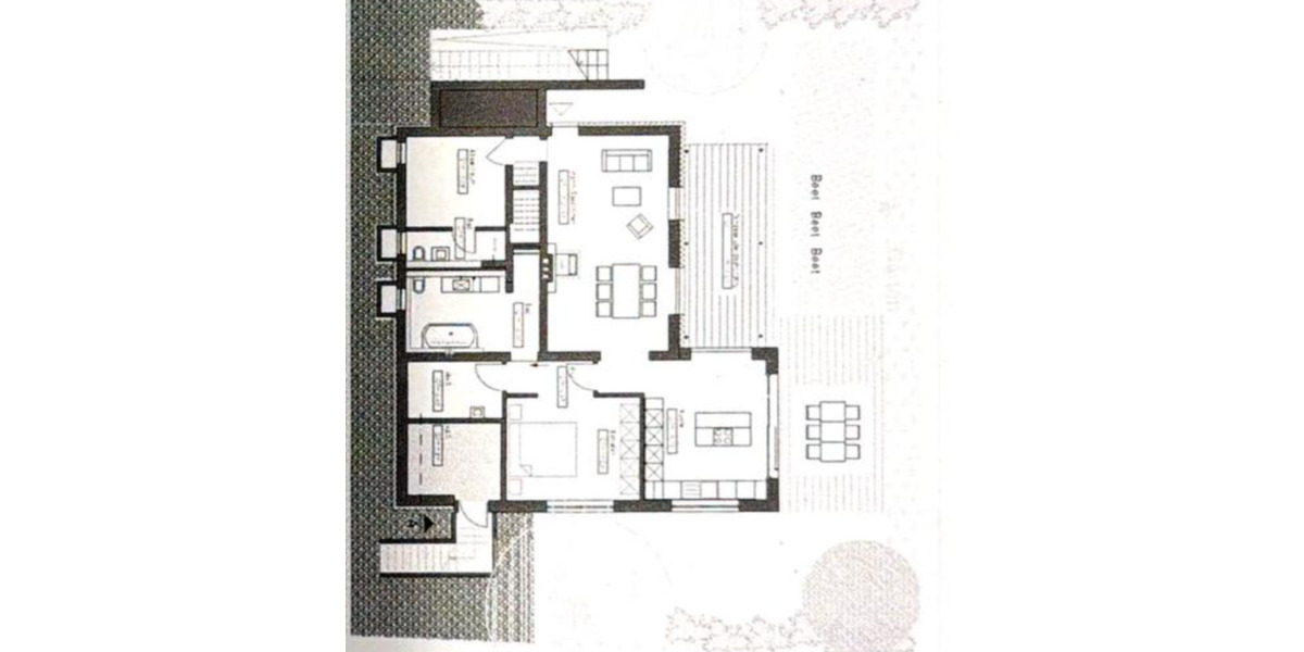 Luxus Souterrainwohnung 122m² mit Terrasse, EBK, Kamin, Garten 2 zimmer