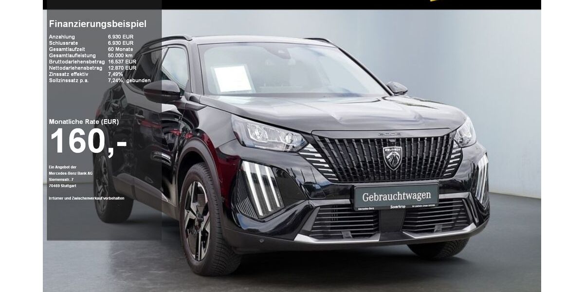 Peugeot 2008 47.200 km 19.600 &euro; Neumünster 24539