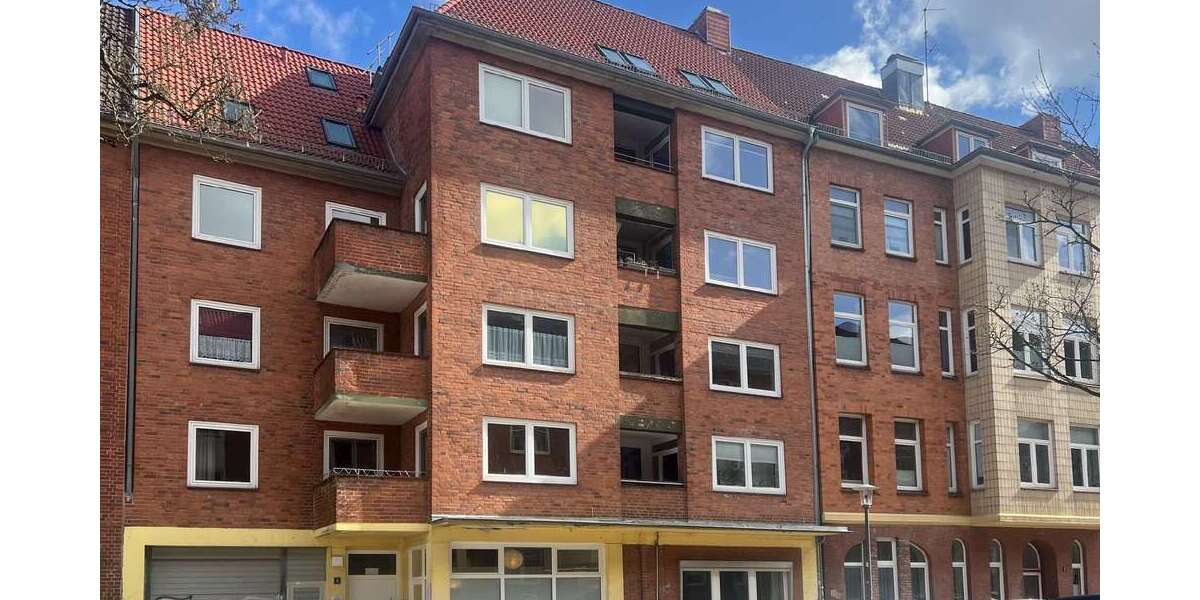 Etagenwohnung Kiel Blücherplatz - 4 Zimmer, 99 m&sup2;, 329.000&euro; | Angebot:26025112