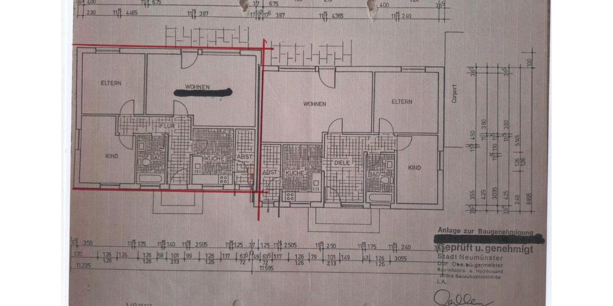 Doppelhaushälfte Neumünster Böcklersiedlung - 3 Zimmer, 84 m&sup2;, 239.000&euro; | Angebot:26917515