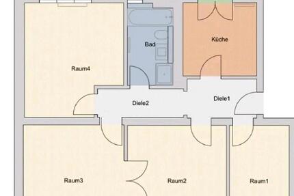 Wohnung Kiel Blücherplatz - 4 Zimmer, 94 m&sup2;, 1.500&euro; | Angebot:25048444