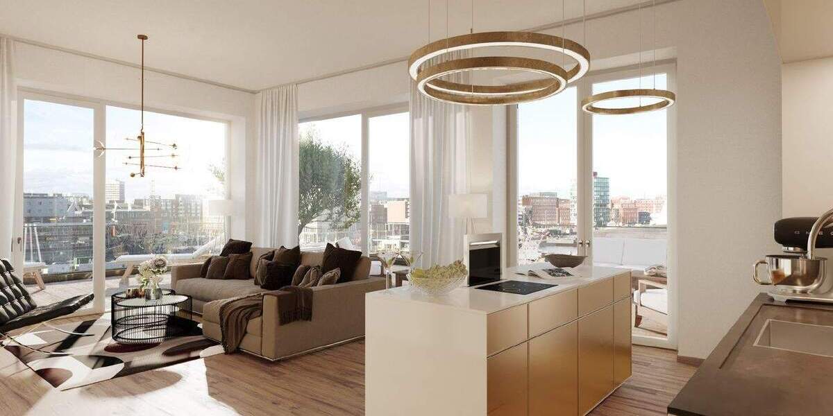 Etagenwohnung Kiel Gaarden-Ost - 3 Zimmer, 83 m&sup2;, 460.800&euro; | Angebot:23206442