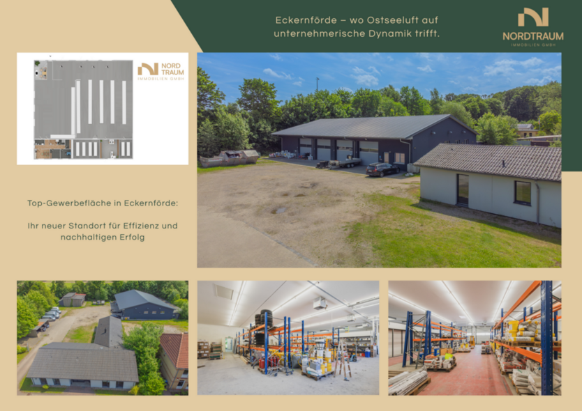 Halle in Eckernförde 4.500 € 721.05 m²